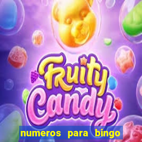 numeros para bingo de 1 a 90